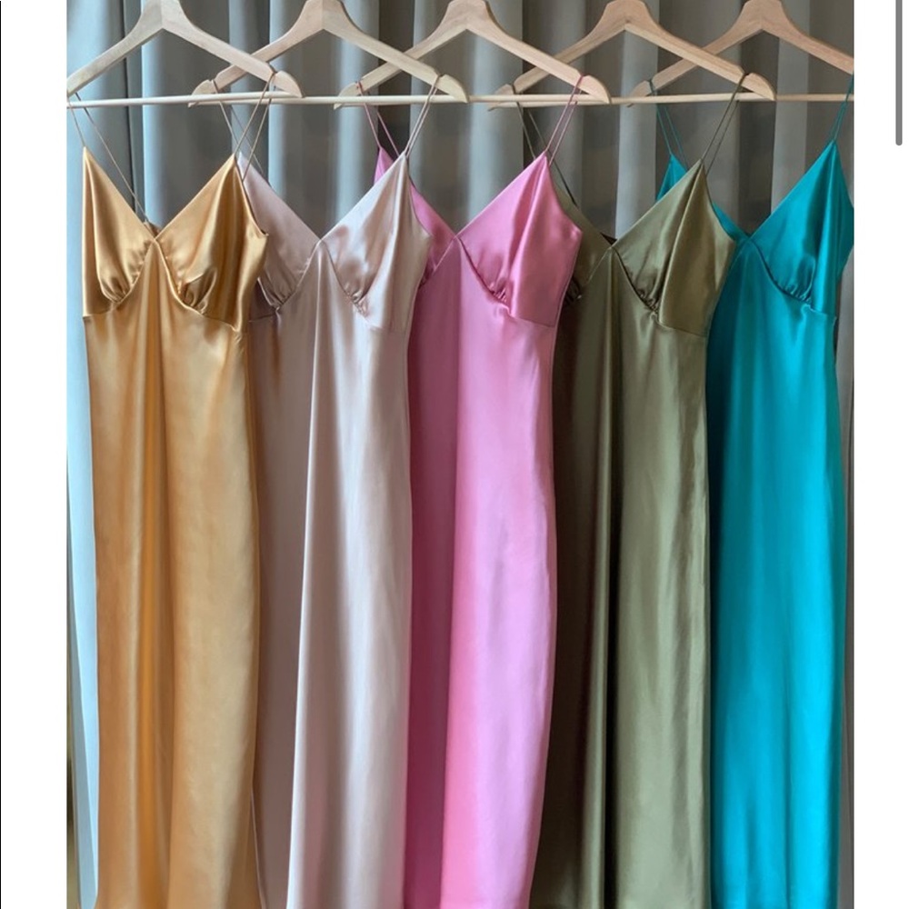 Onarin silk slip dress - Picture 3 of 3
